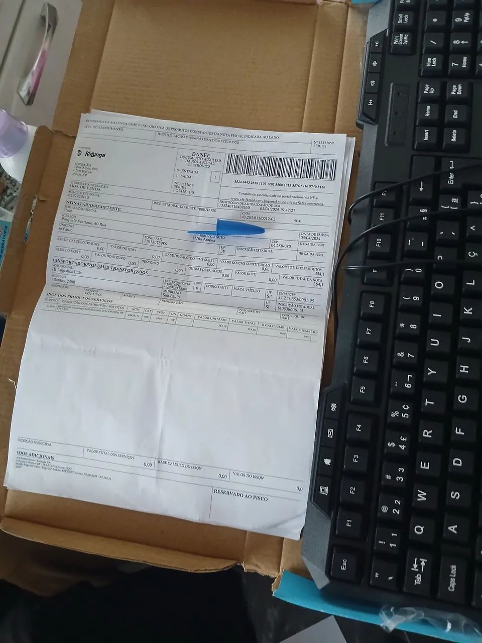 Multifuncional HP 2874 + teclado avulso - Foto 3