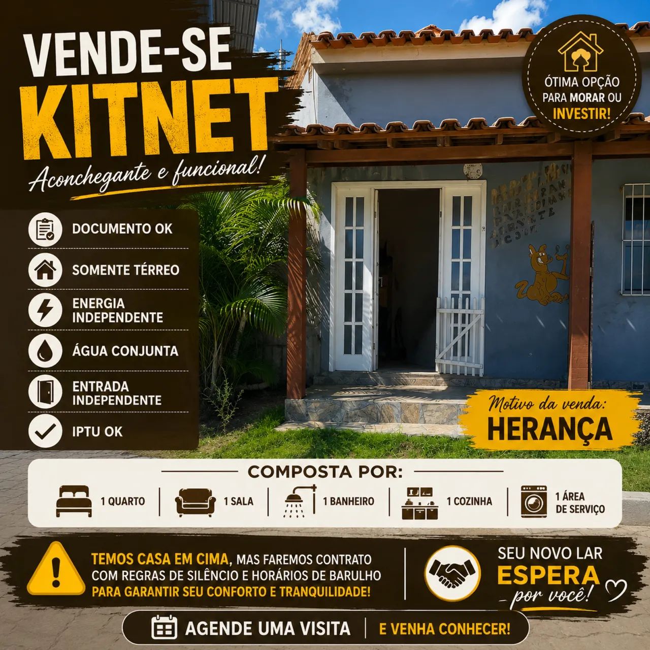 Vende se kitnet marataizes 
