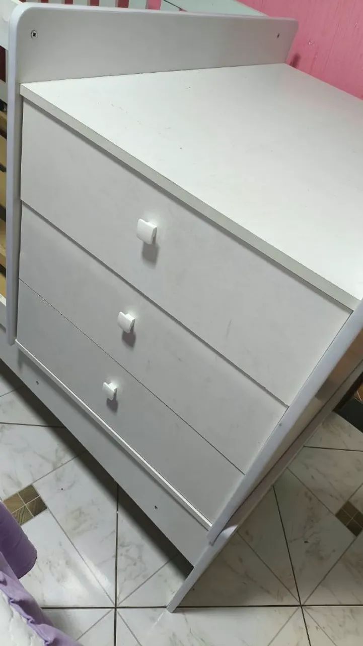 Berço infantil com gavetas - Foto 2