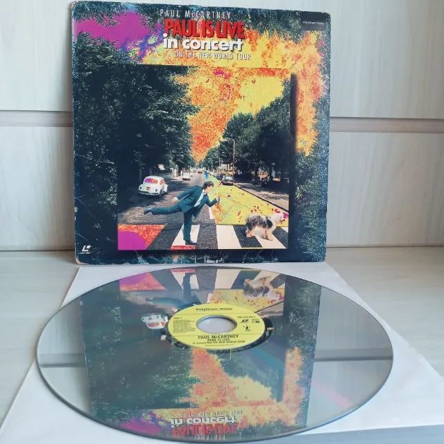 Laser Disc Paul Mccartney  Importado Americano item de colecionador 1993   