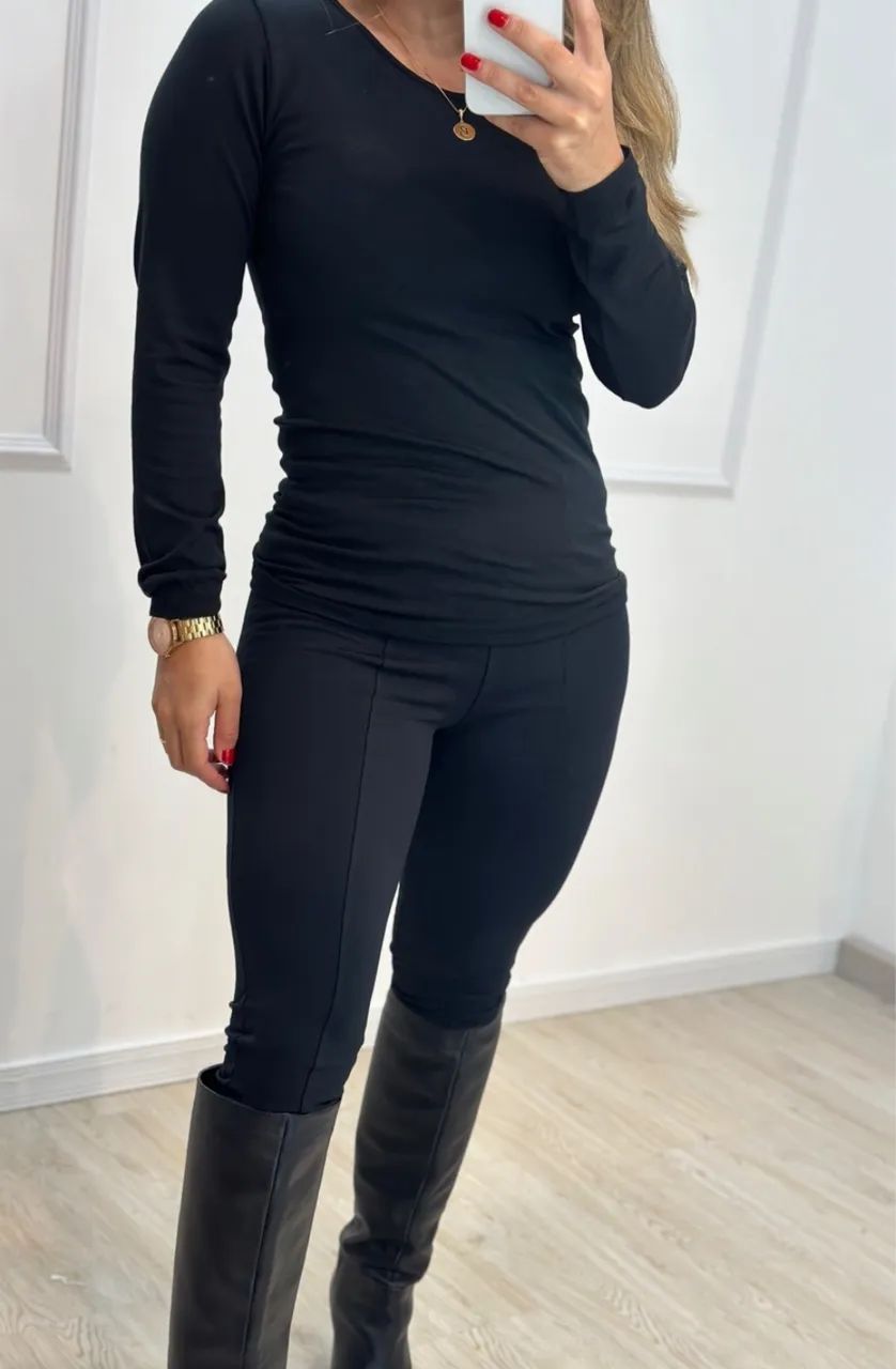 Legging com Frizo Flanelada - Foto 4