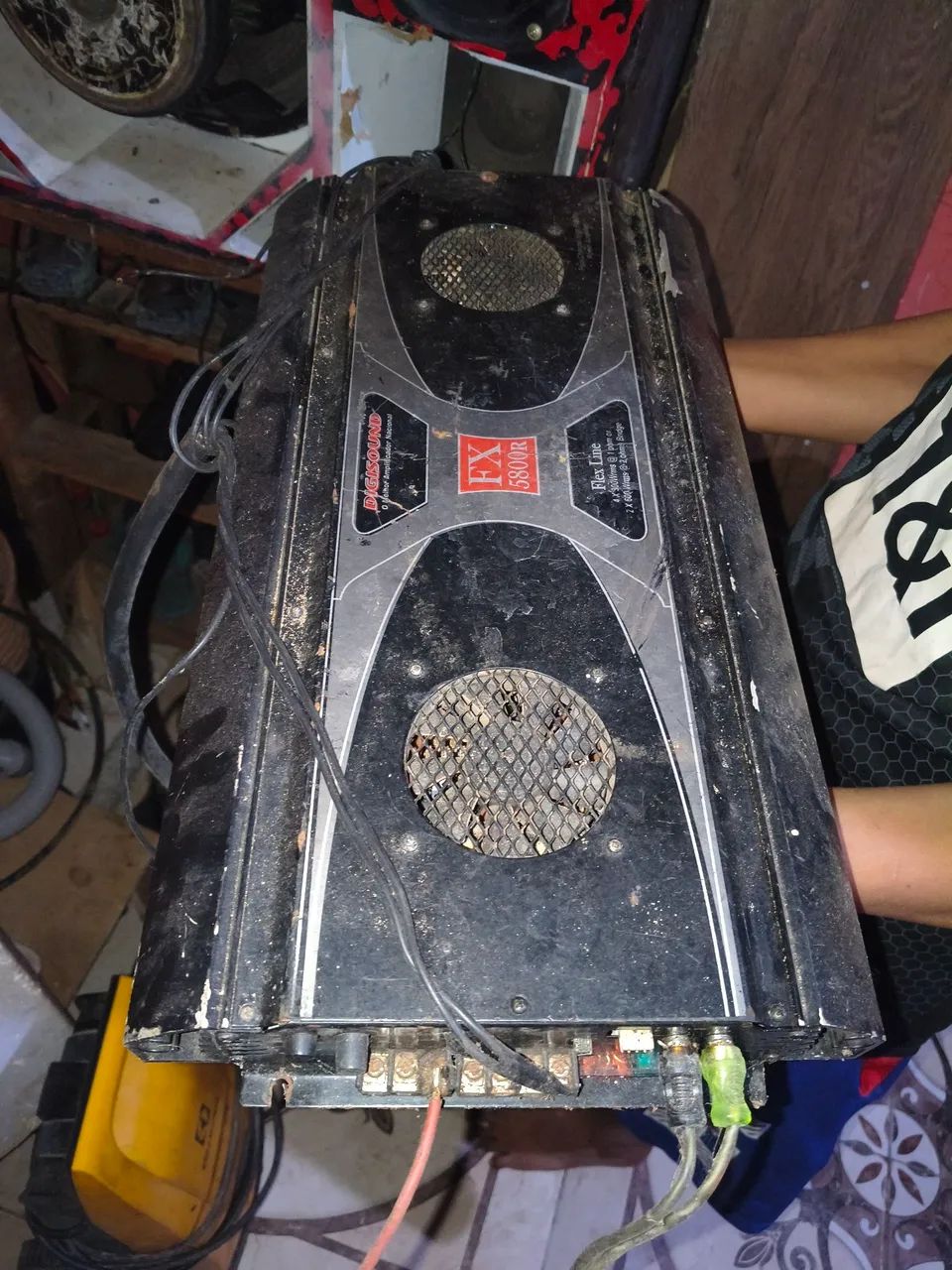 Caixa trio para carro