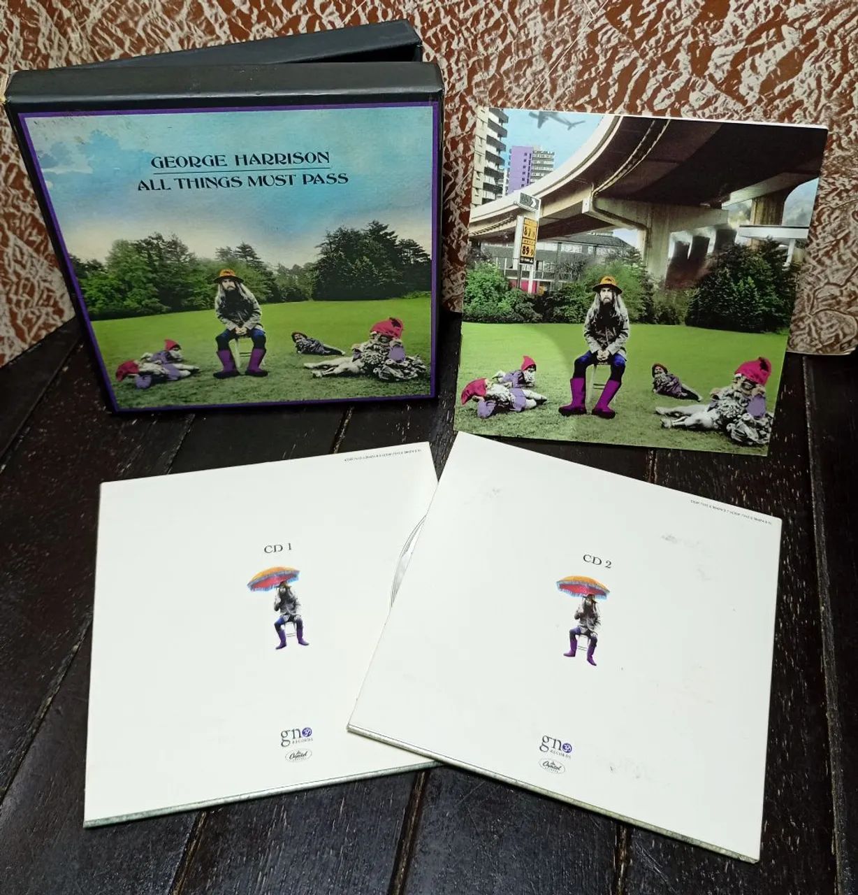 Boxset Cd GEORGE HARRISSON All Things Must Pass Duplo Importado  - Foto 5