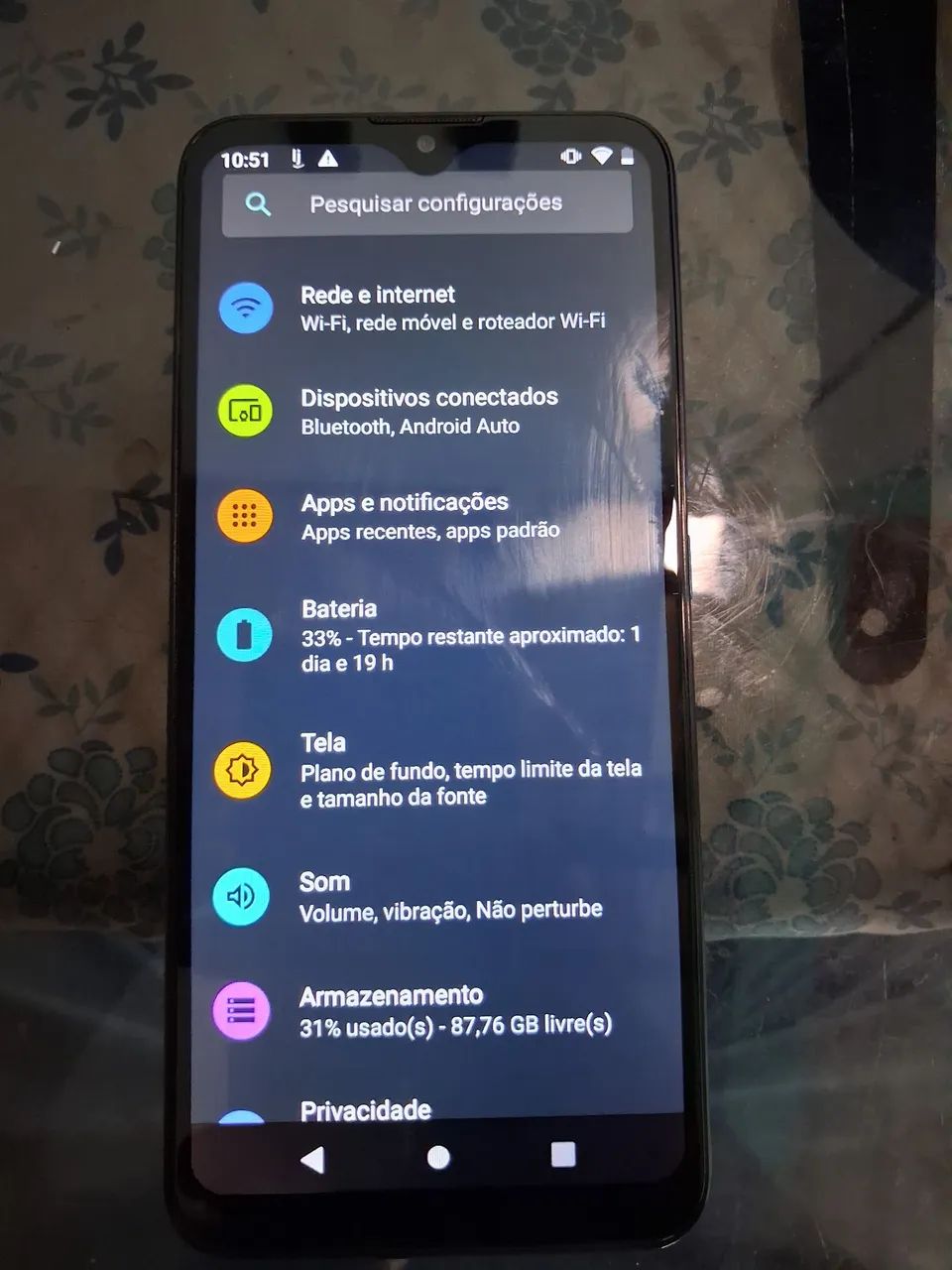 Celular Moto G20