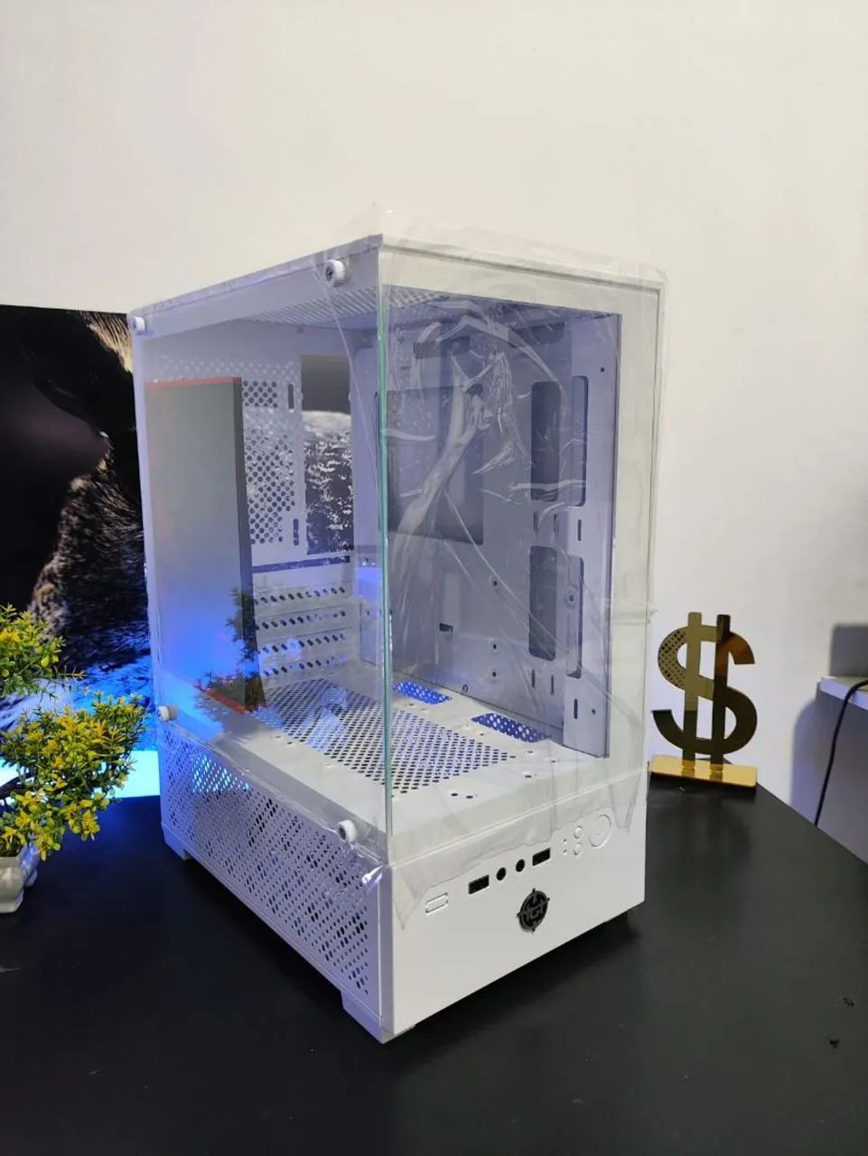 Gabinete Gamer TGT Branco (NOVO)