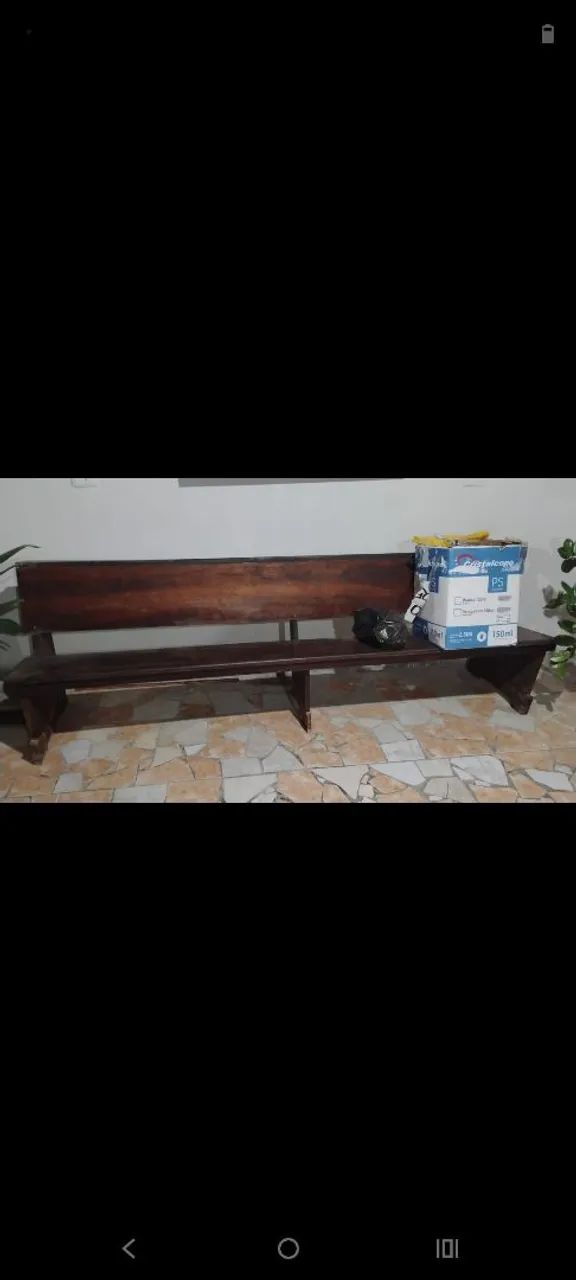 Banco - MATERIAL MADEIRA 