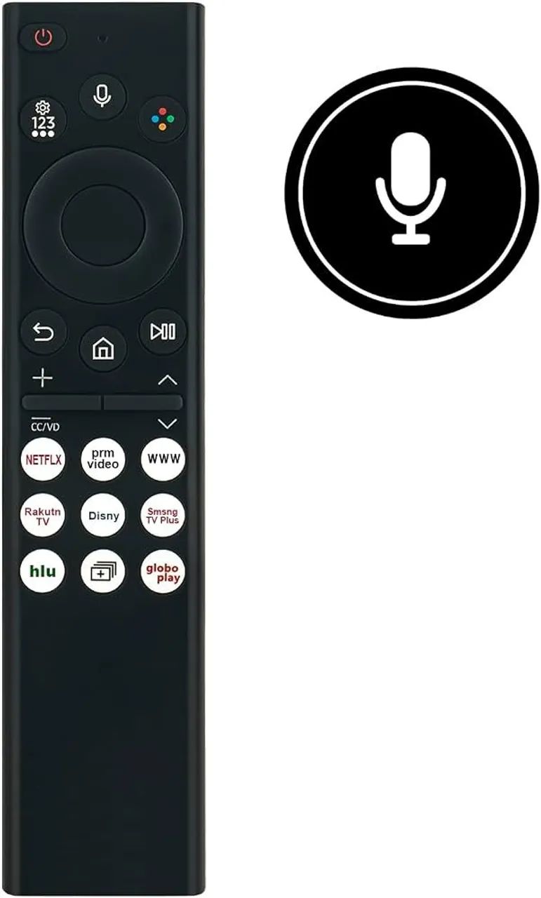 Controle Remoto Smart Tv Compativel Samsung 4k Voz - Foto 2