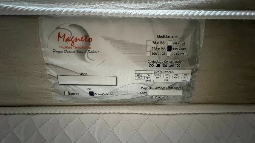 Colchão massageador casal + base Magneto - Foto 3