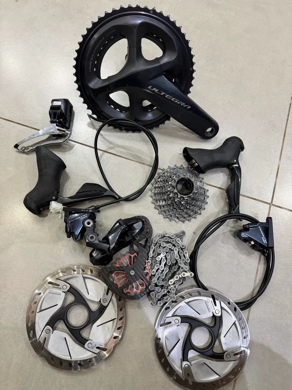 Kit Ultegra eletronicoDI2