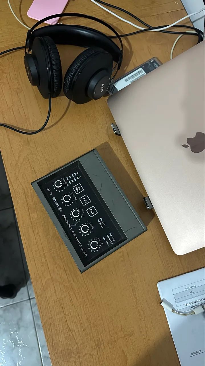 Interface de áudio TEYUN Q16