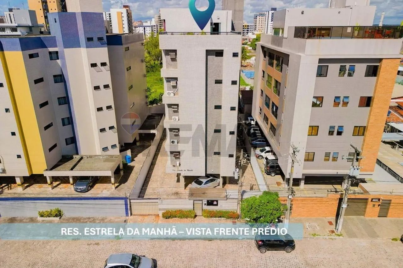 ALUGUEL Apartamento 3 quartos - 500m praia de Intermares - Cabedelo - PB