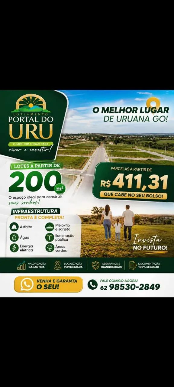 Loteamento portal do uru 