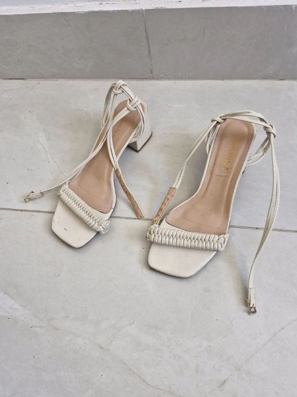 sandália constance branca 35