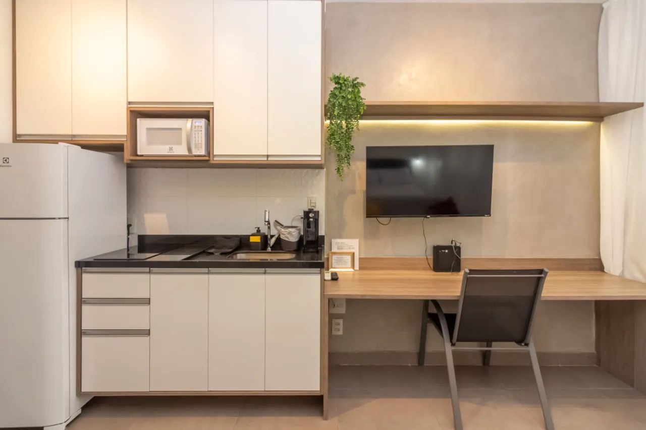 Studio para venda em Pinheiros com 1 quarto, sendo 1 suíte, 28m² - Foto 4