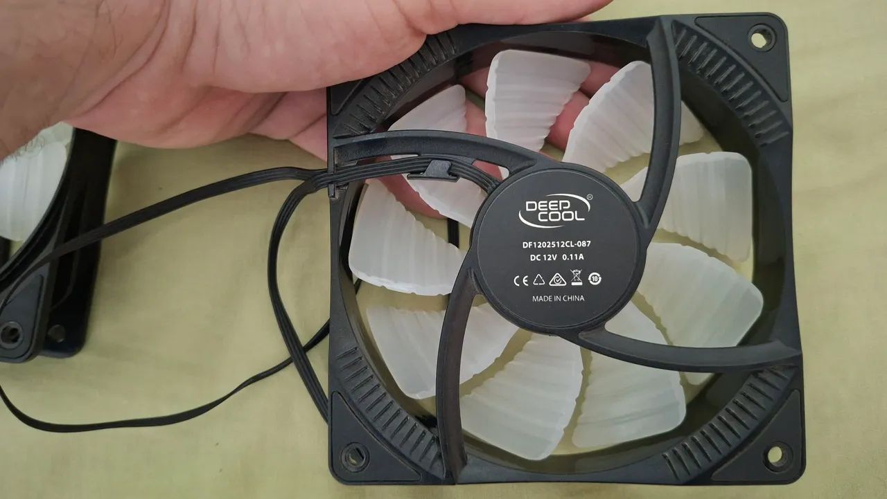 Kit 5 Ventoinhas Deepcool RF120M - Foto 2