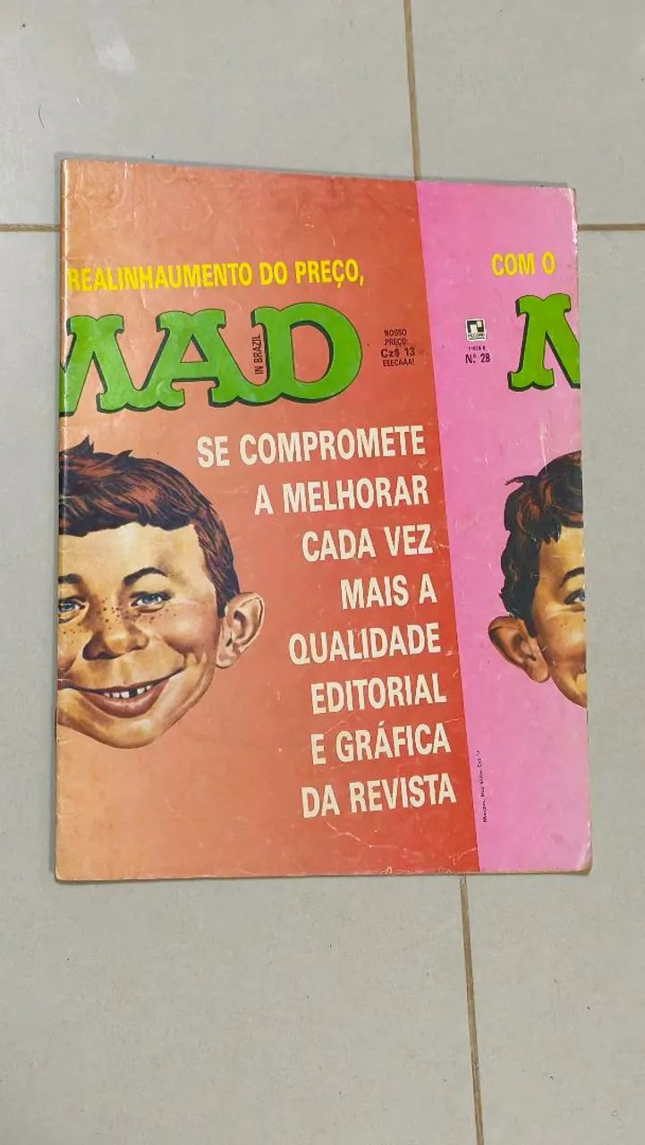 Revista MAD número 28 - Editora Record 