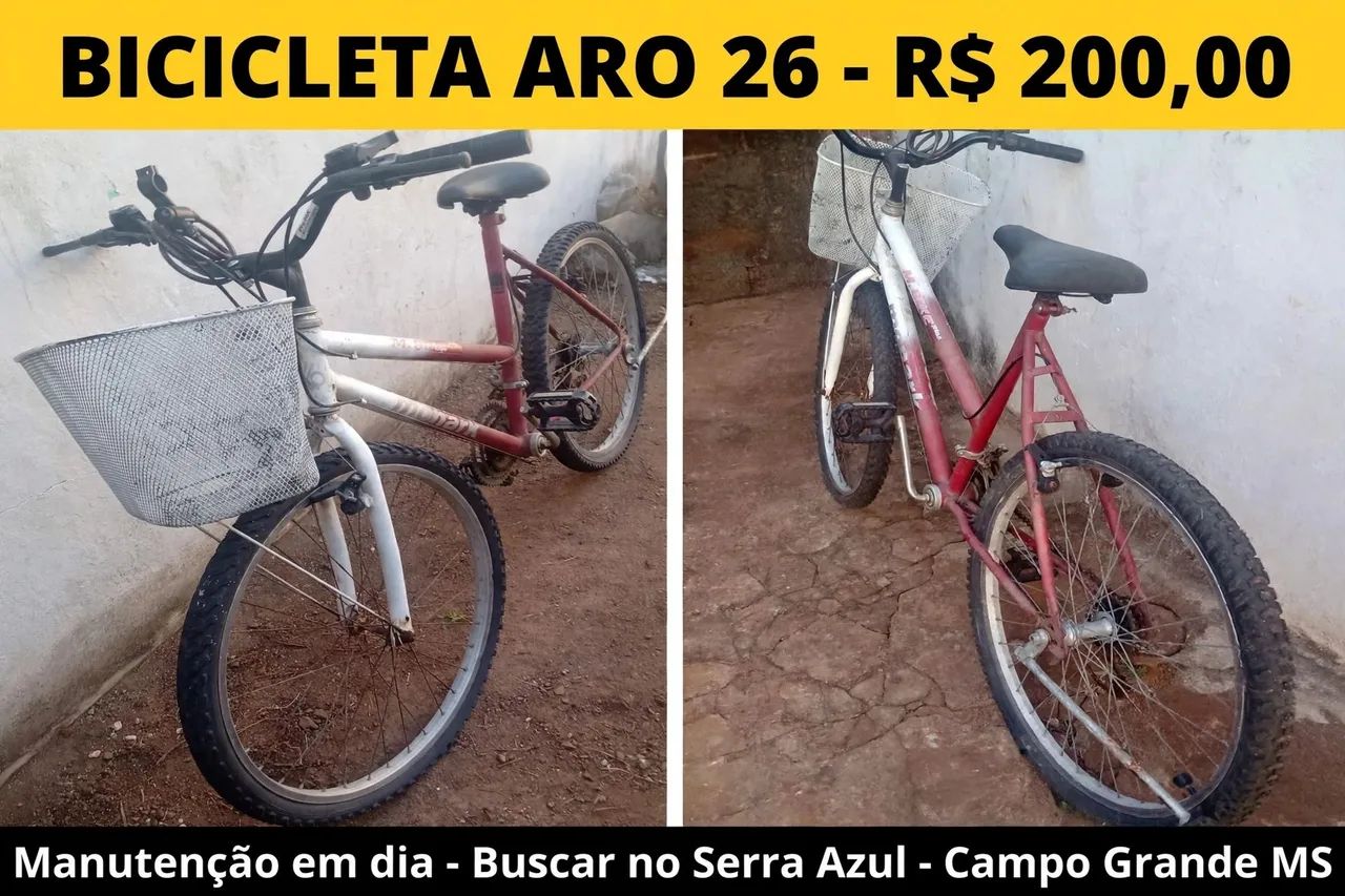 Bicicleta aro 26 monark
