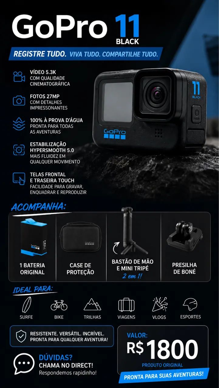 Go pro 11 black