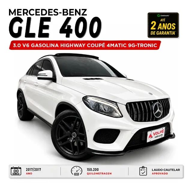 Mercedes-Benz Gle-400 COUPE HIGH. 4MATIC 3.0 V6 AUT. 2017