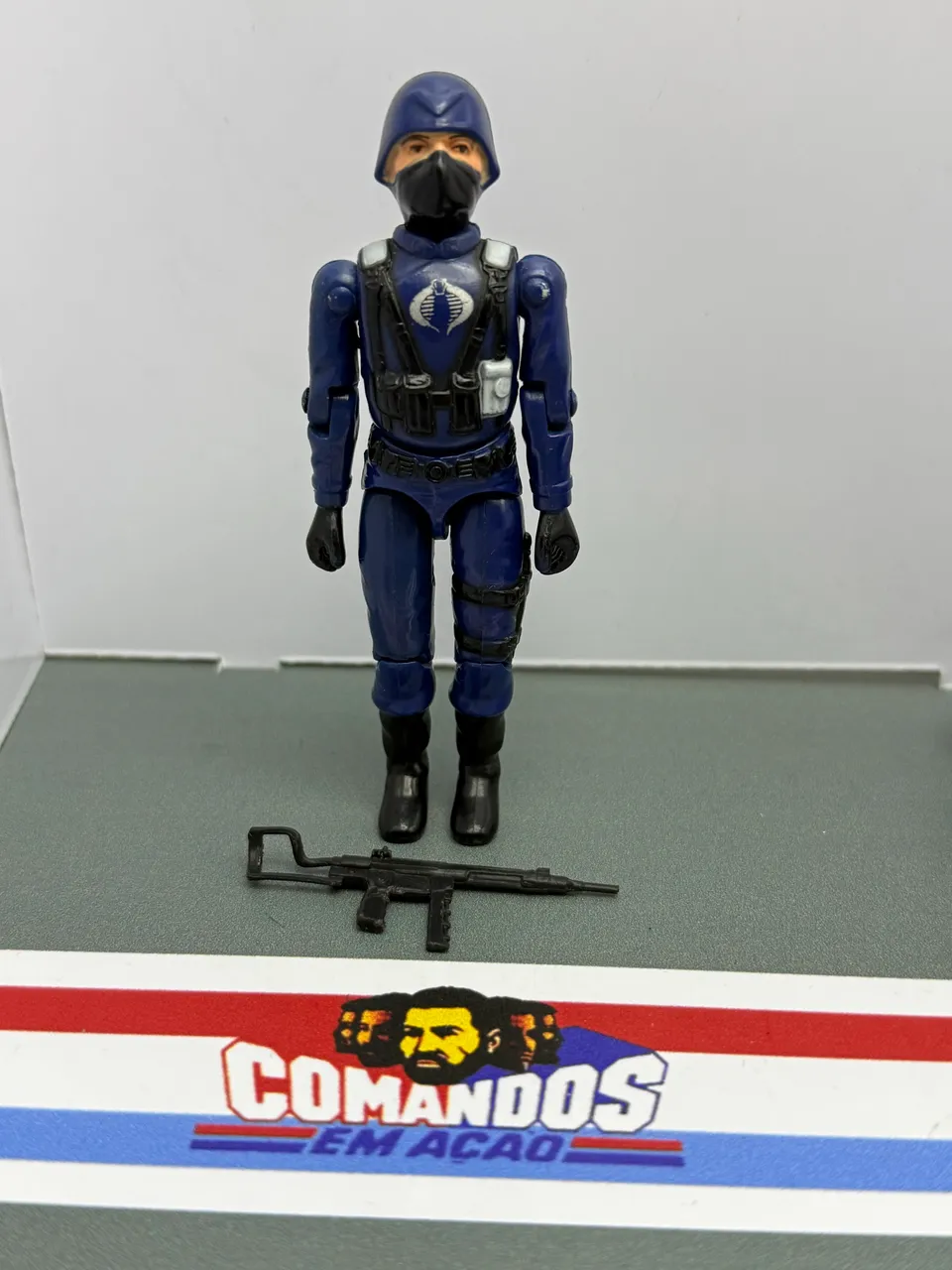 Gi Joe Zap Straight Arm v1 comandos em ação - Hobbies e coleções