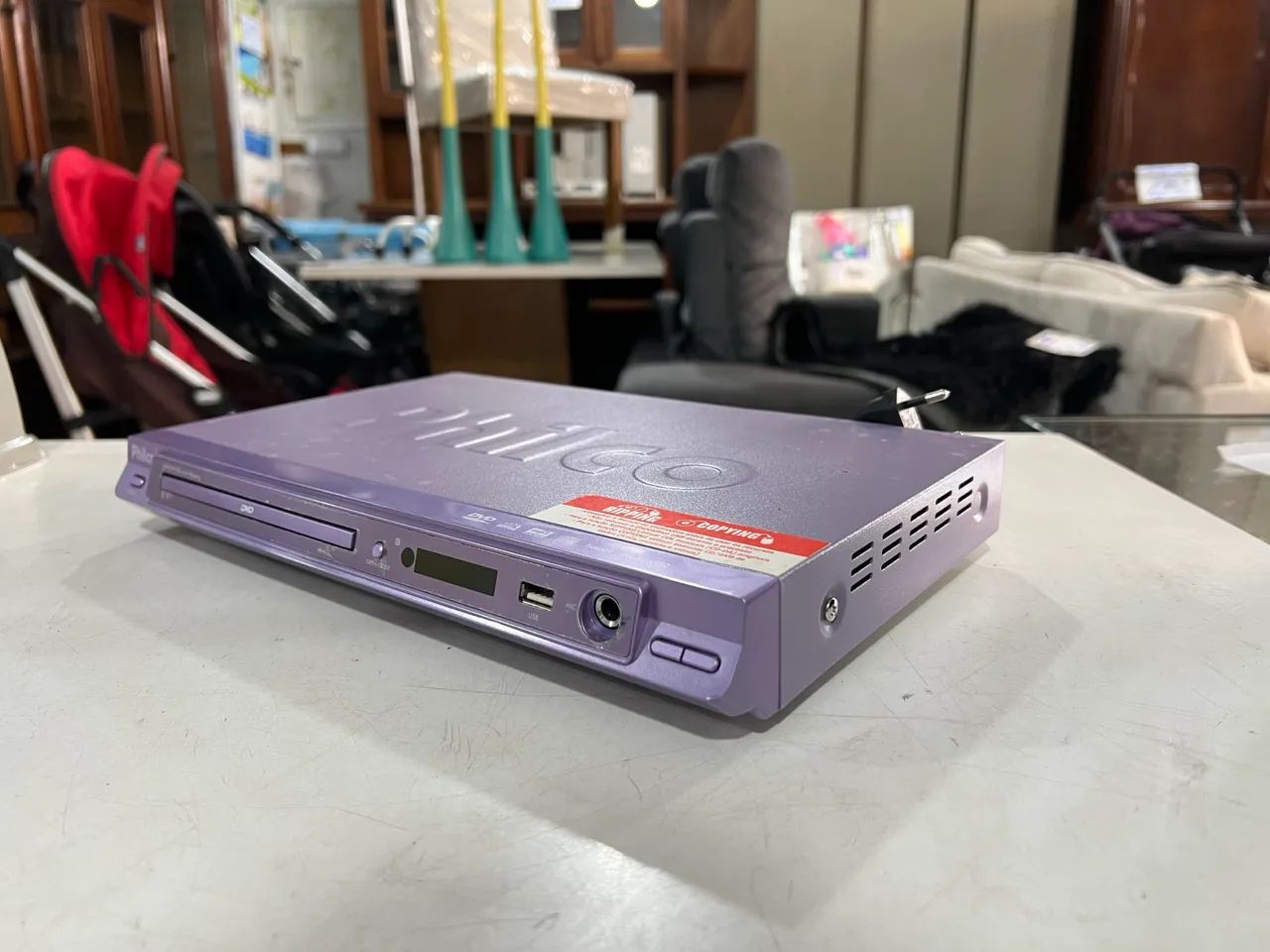 DVD Player Philco PH155L Roxo - Foto 4