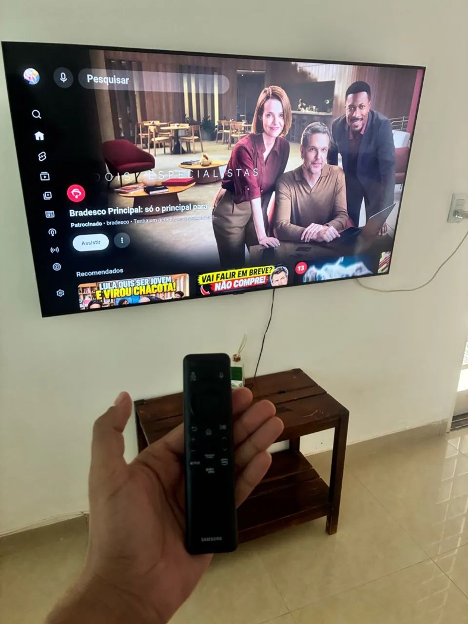 Tv Samsung smart 60 polegadas 4k  - Foto 2