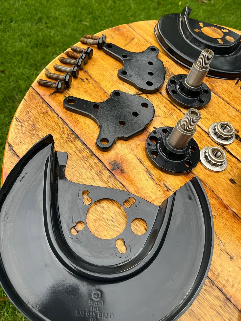 Kit freio a disco traseiro VW 4x100 - Foto 5