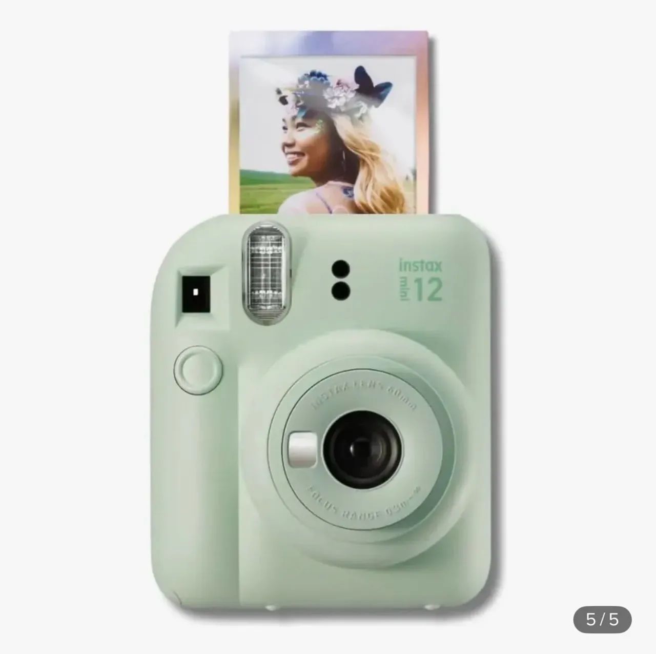 Câmera Instantânea Instax Mini 12 com 10 Filmes e Bolsa Verde - Foto 4