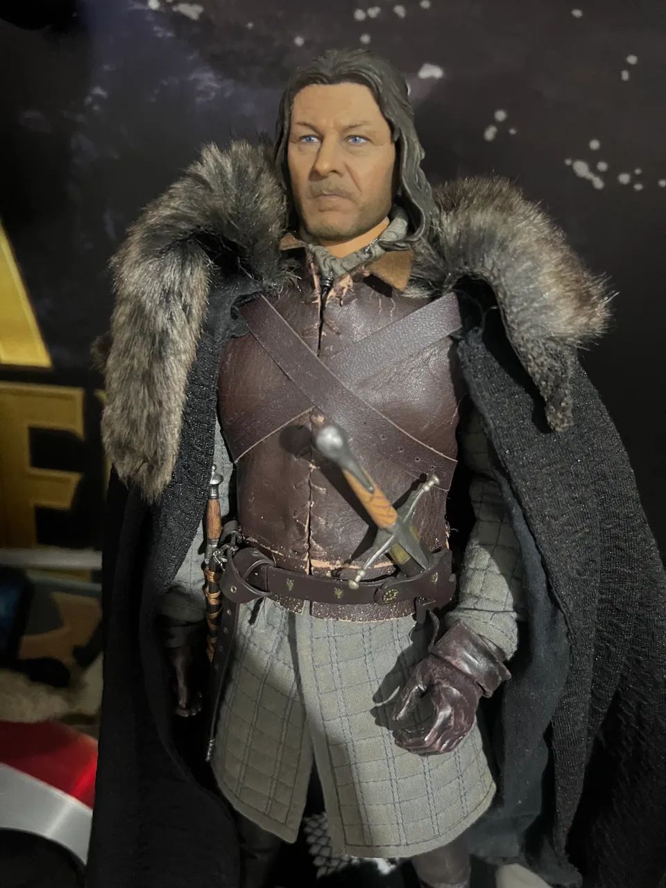 Eddard Stark Game Of Thrones Threezero Escala 1/6