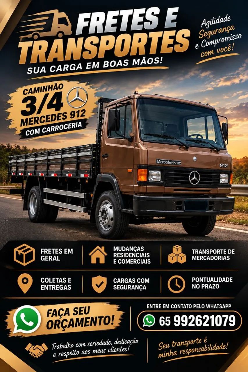 Frete viagens mudanças e carretos 