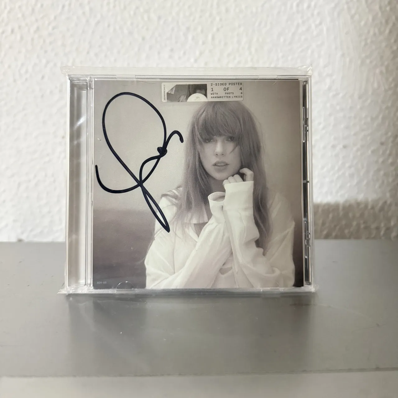 CD Taylor Swift - Folklore com coração AUTOGRAFADO - CDs, DVDs etc