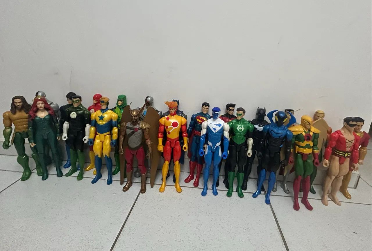 Super coleção bonecos Marvel & Dc Comics 30cm Raros - Foto 2