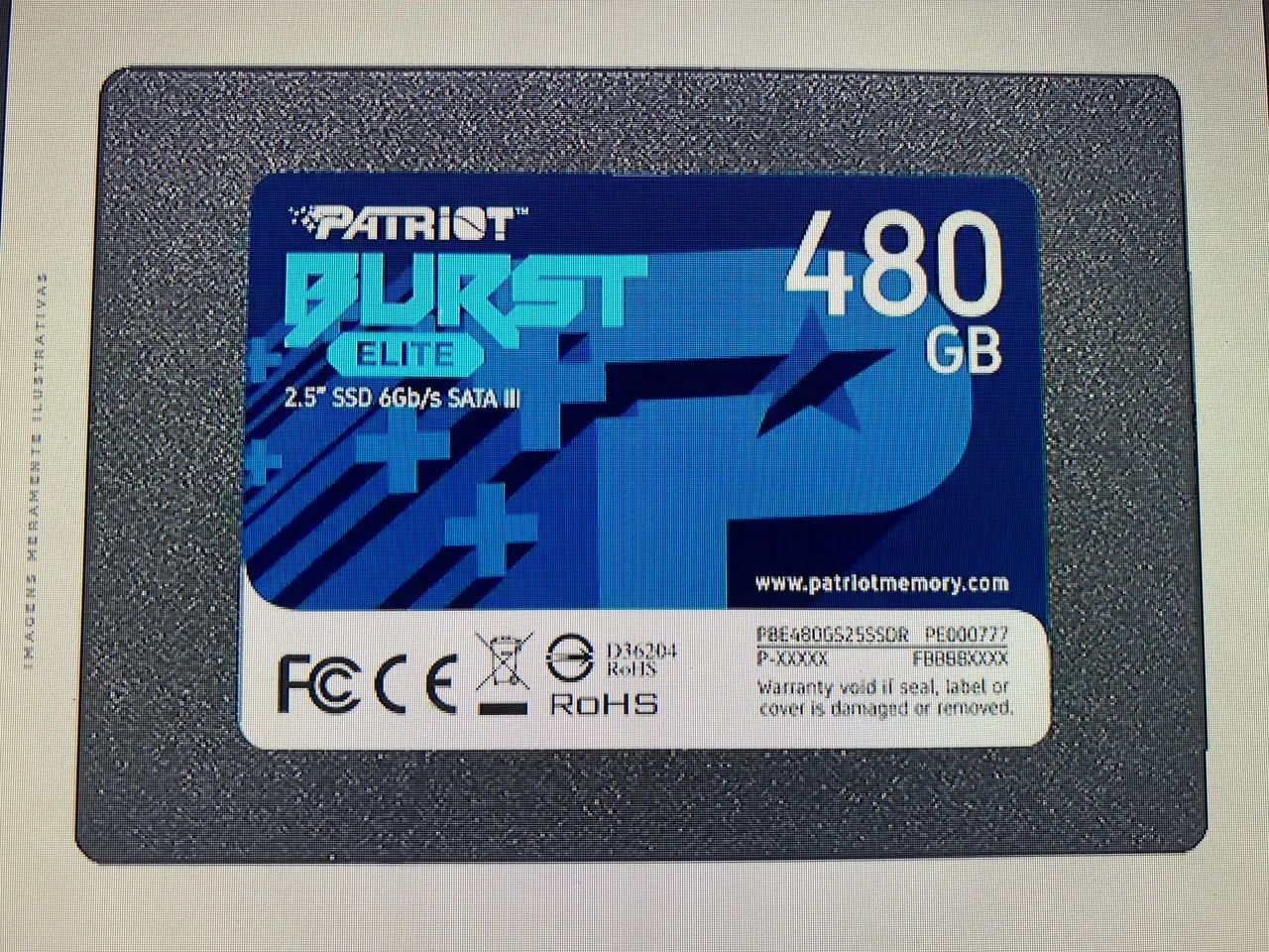 Ssd Patriot 480gb