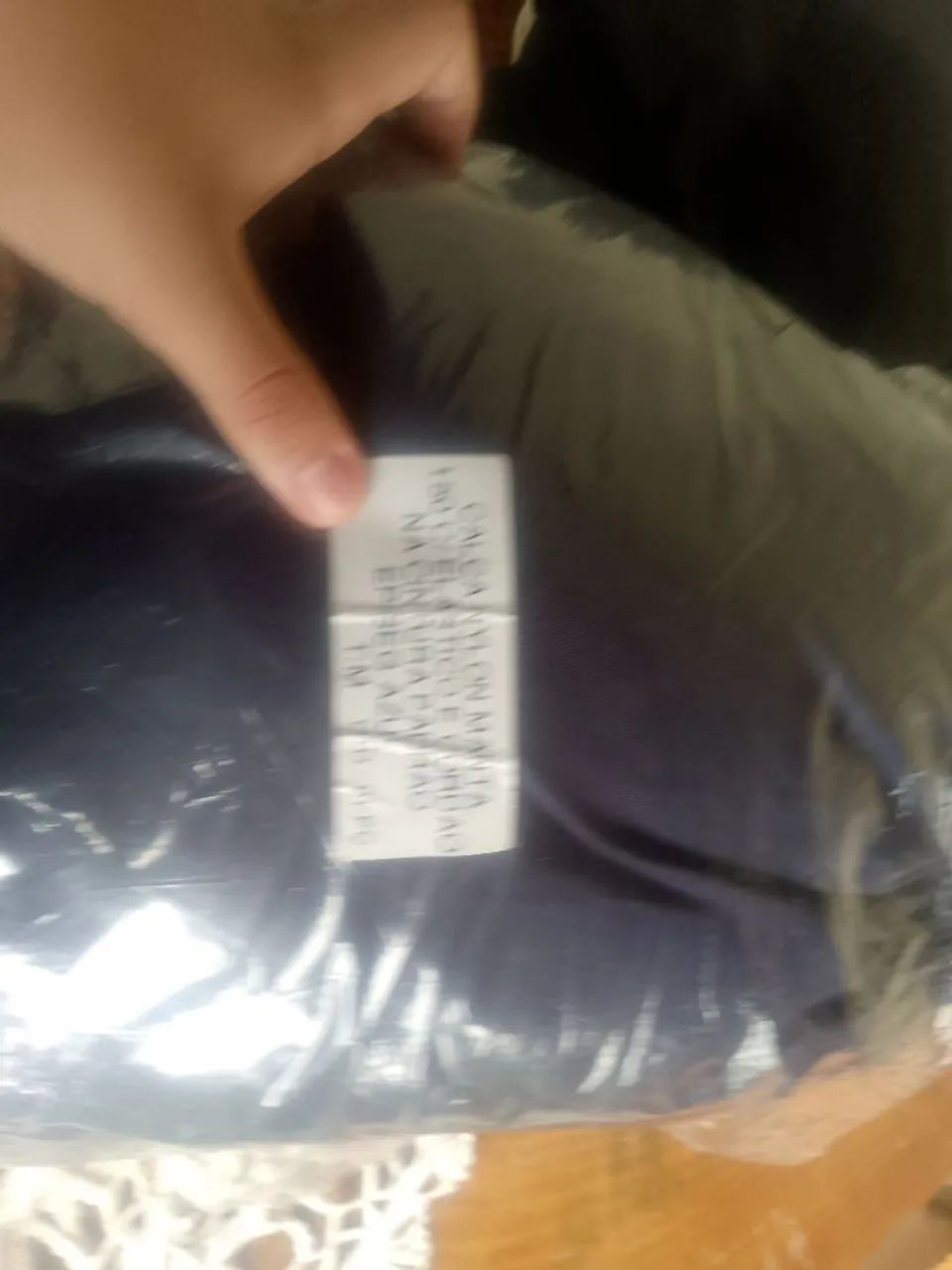 CALÇA NOVA  NYLON  MANTA EPISEG AZUL. - Foto 2