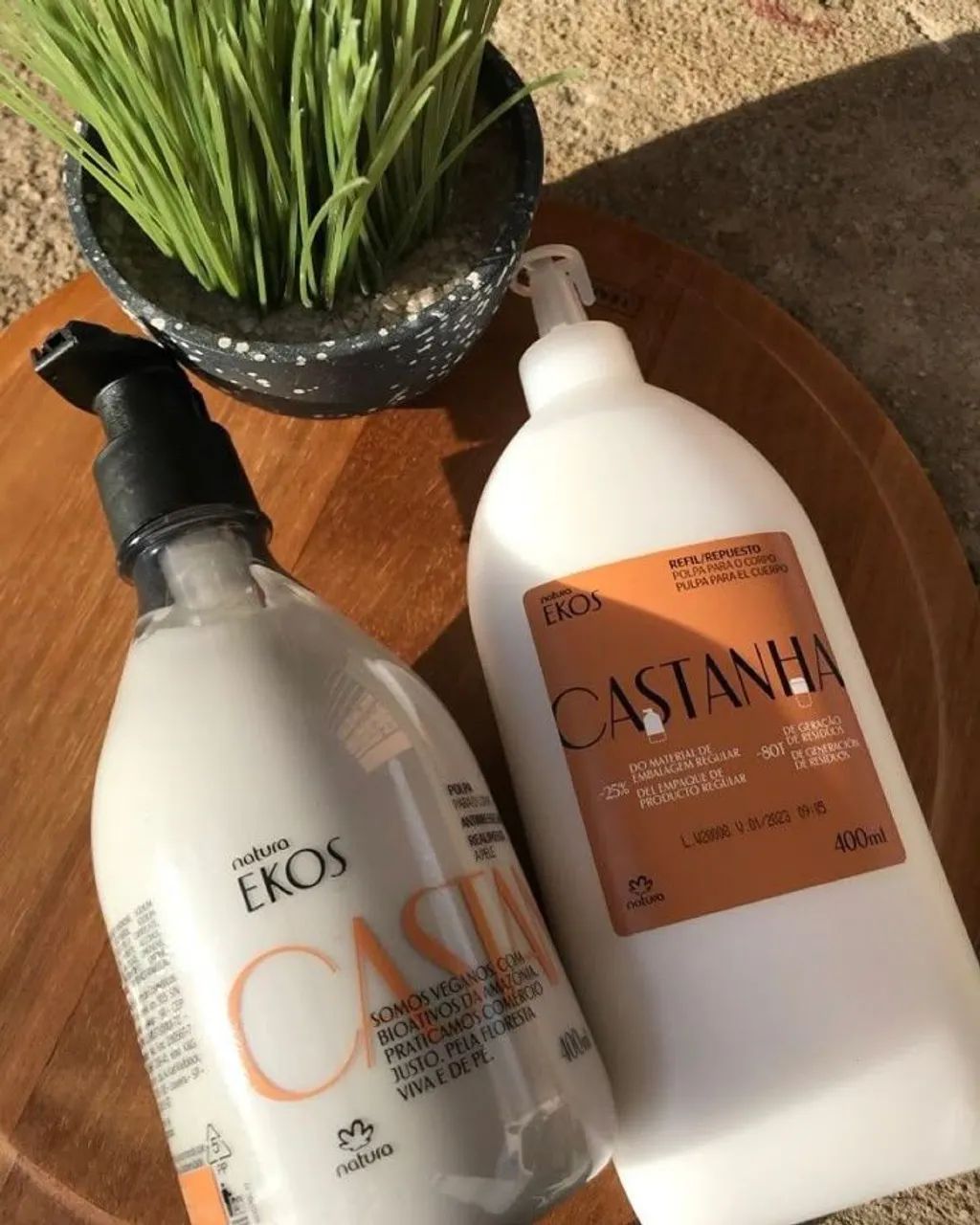 HIDRATANTE+ REFIL EKOS CASTANHA((NATURA))*