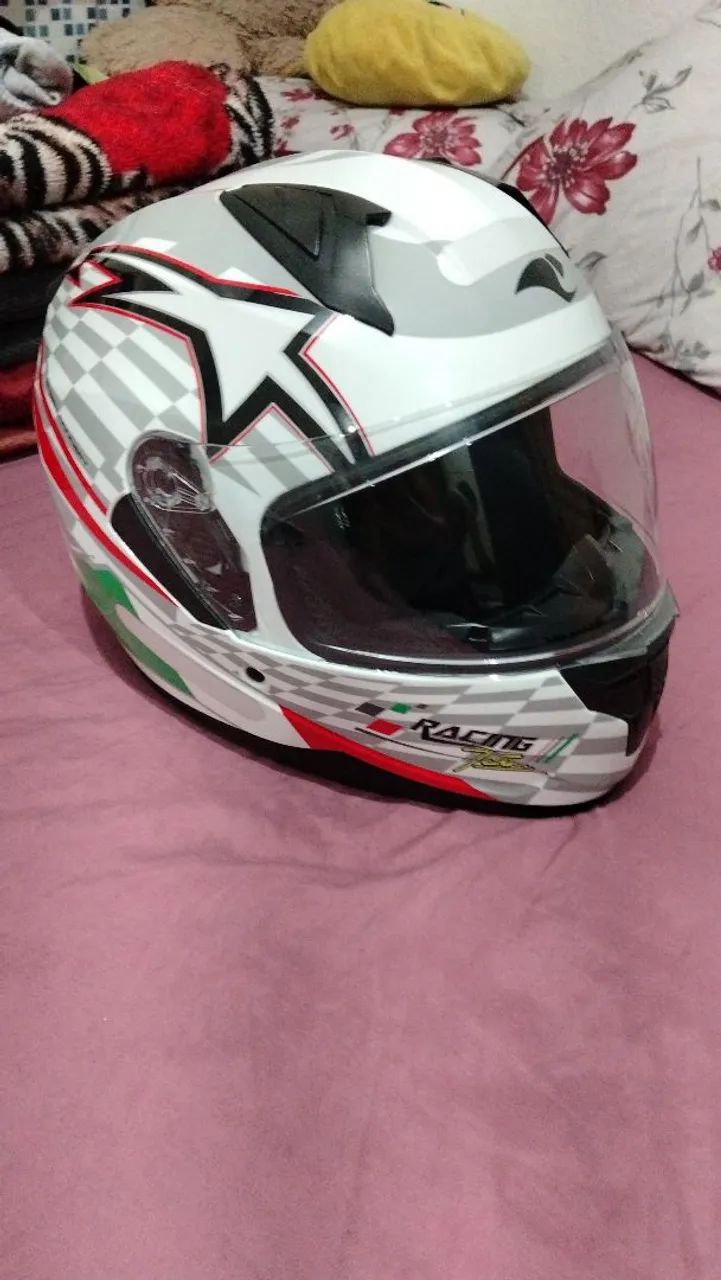 capacete race tech - Foto 4