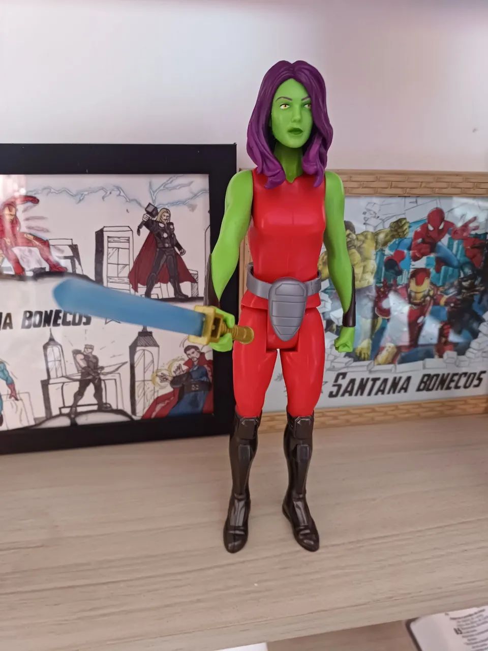 Gamora 30cm original marca Hasbro  - Foto 5