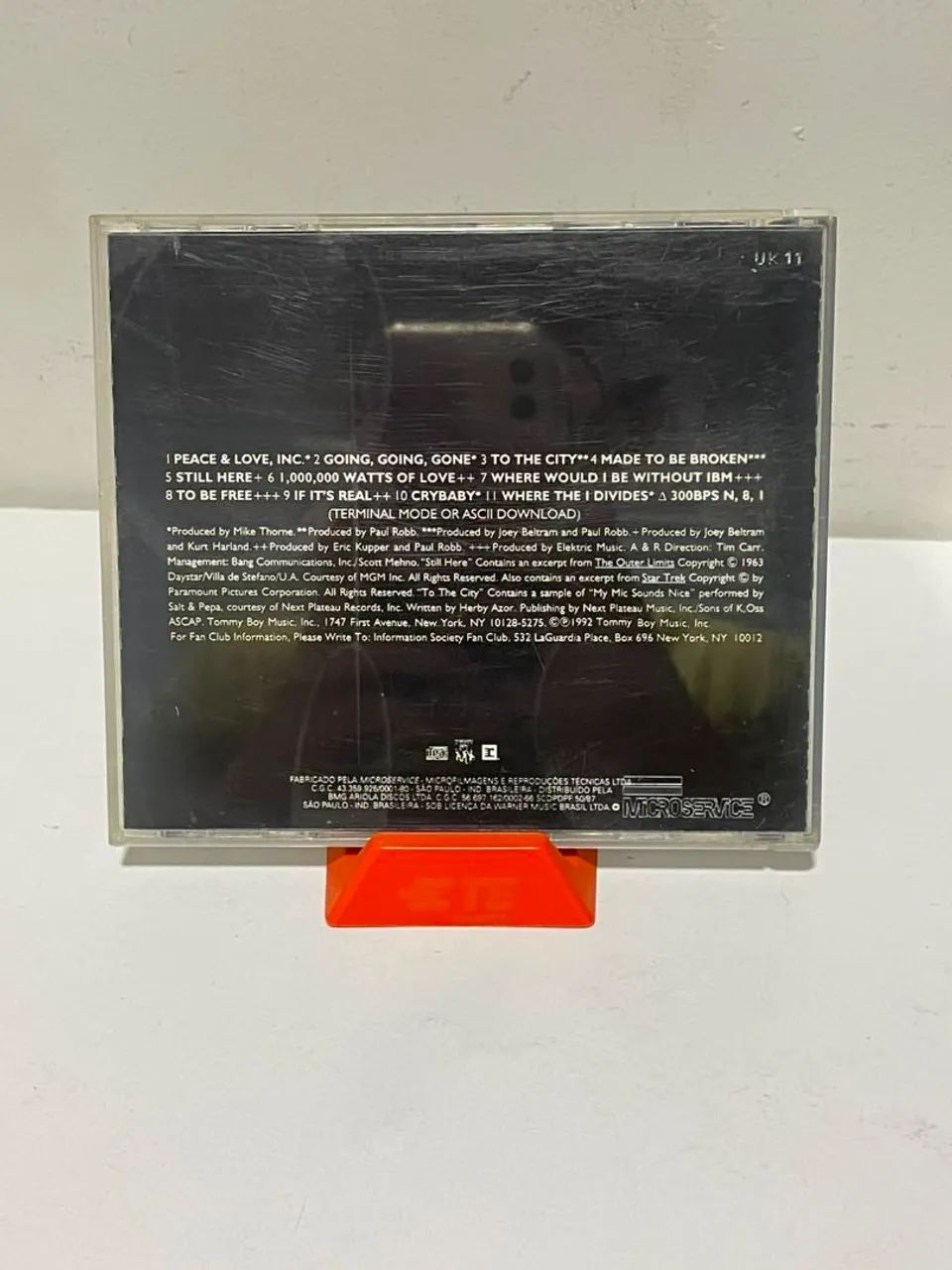 CD Information Society - Peace and Love, Inc. (Original 1992) - Foto 3