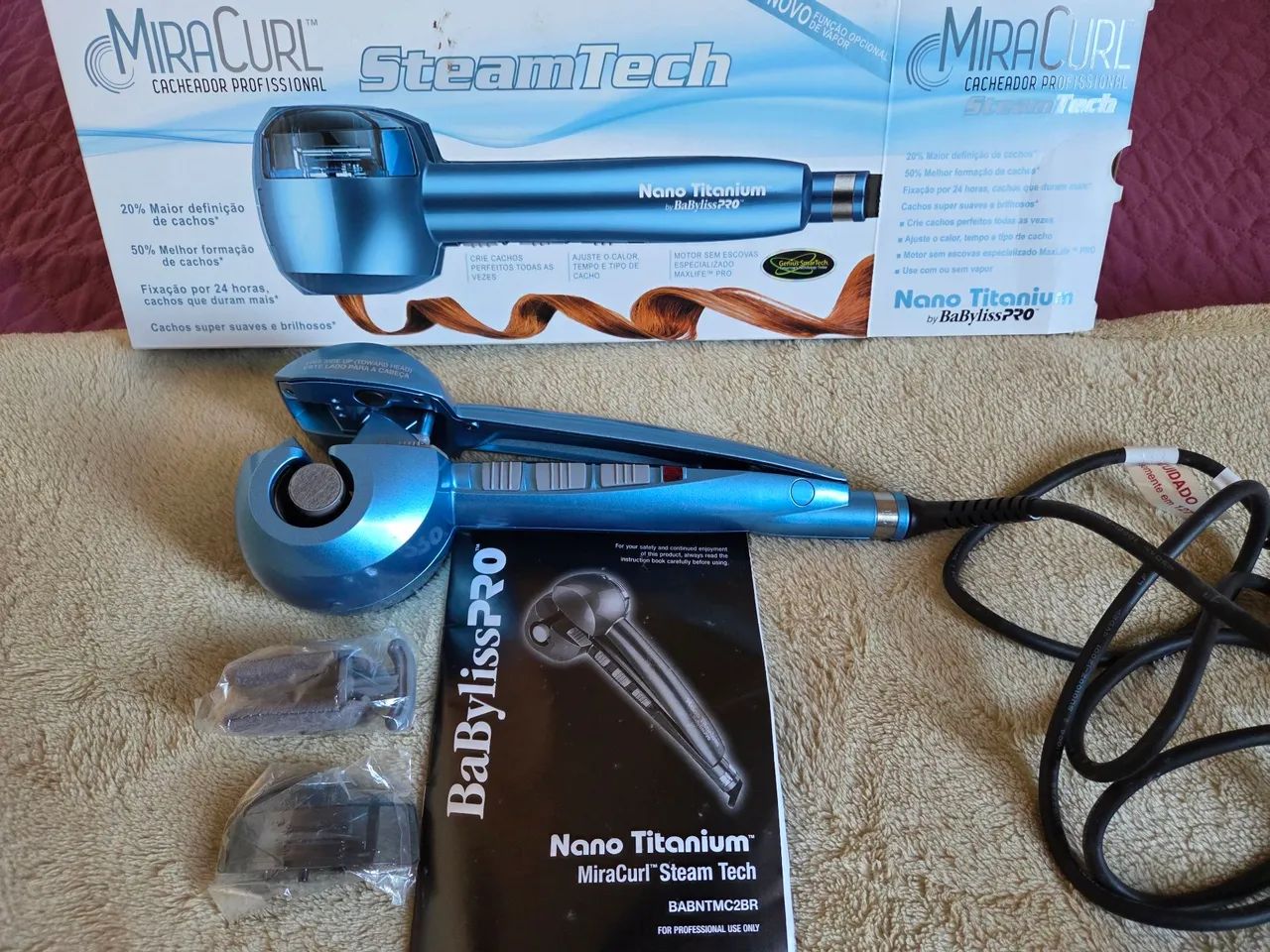 MIRACURL - CACHEADOR PROFISSIONAL  - BABYLISS - NANO TITANIUM - Foto 2