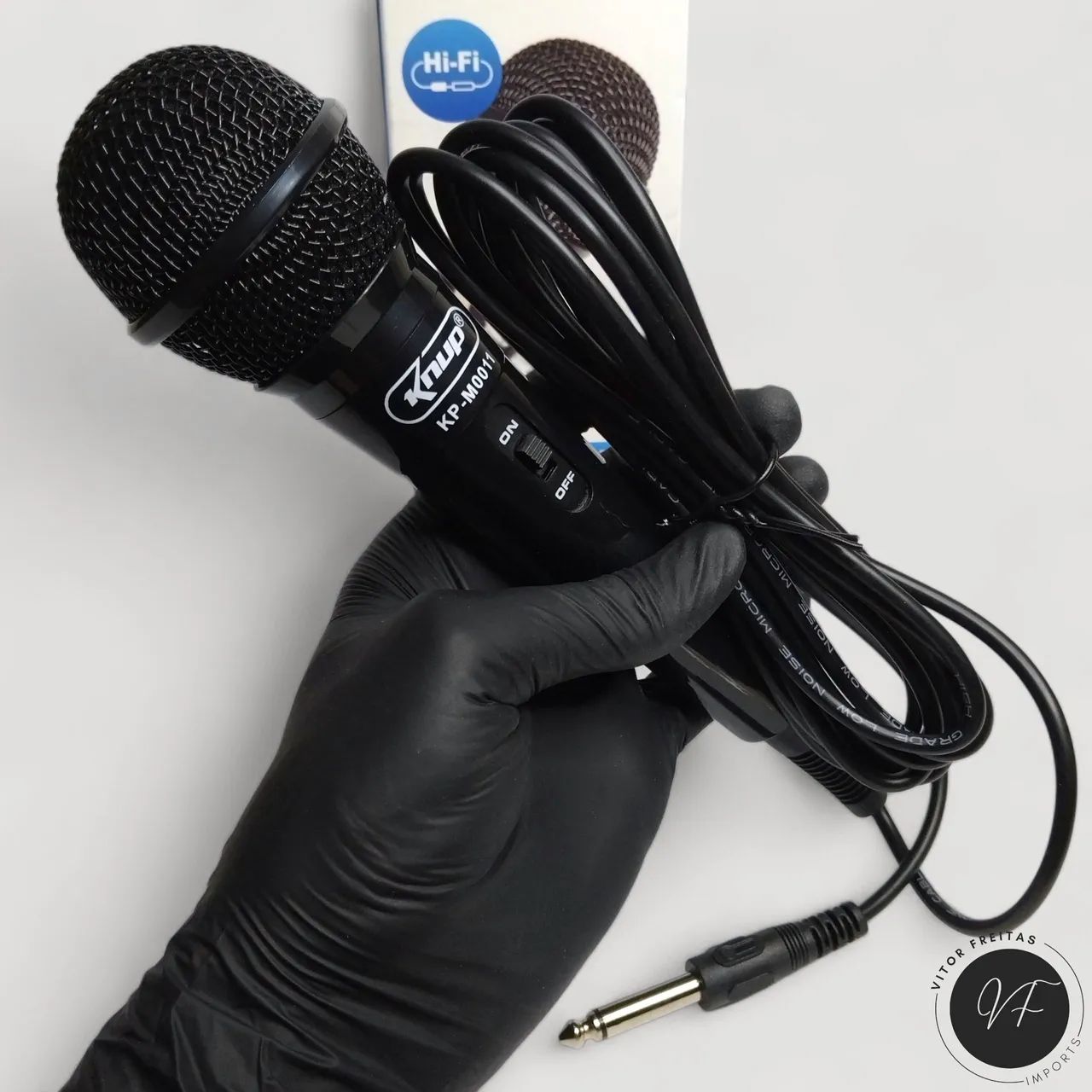 Microfone Dinâmico | Entrega Grátis em VCA 