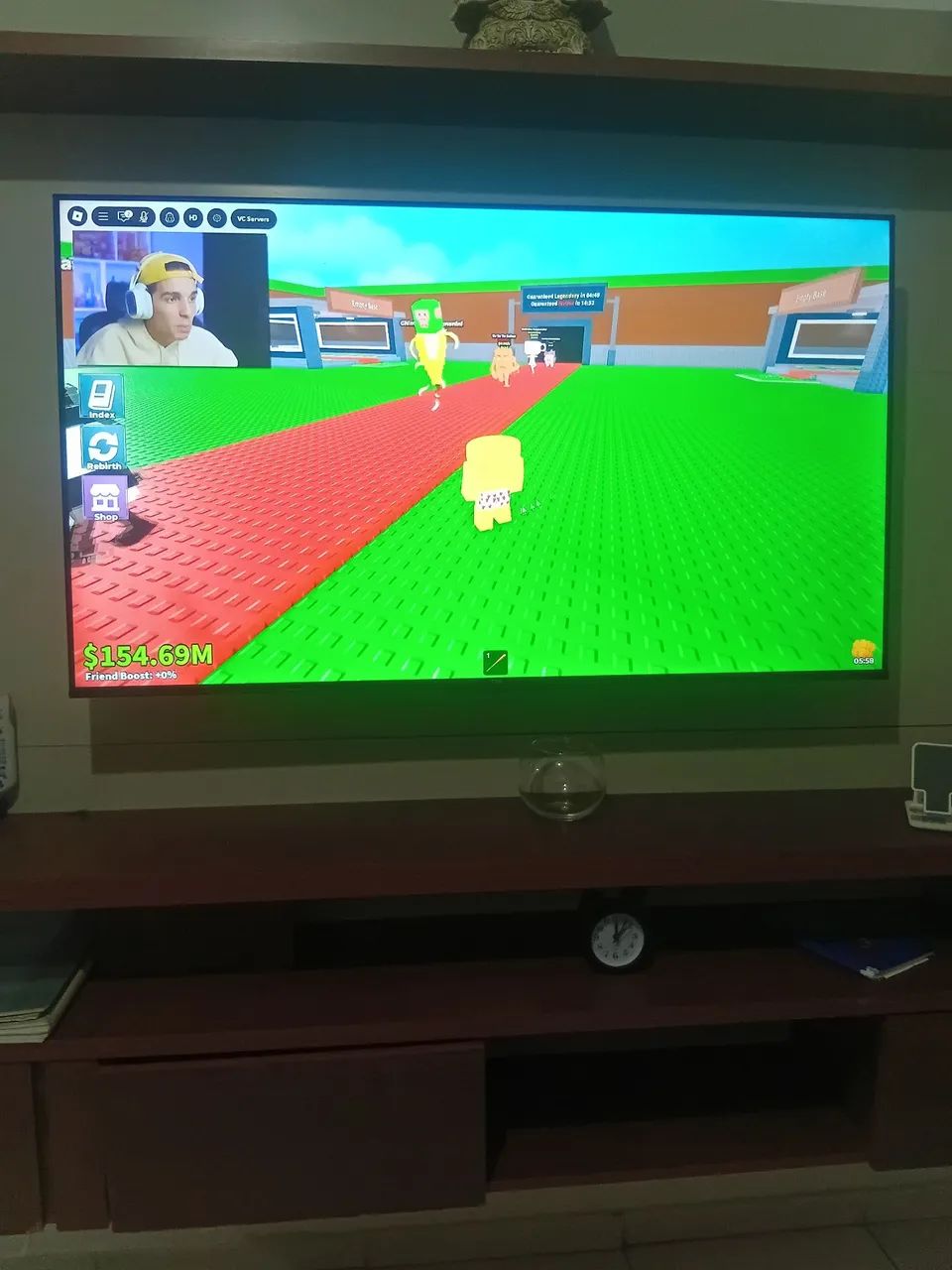 Televisão smart 55