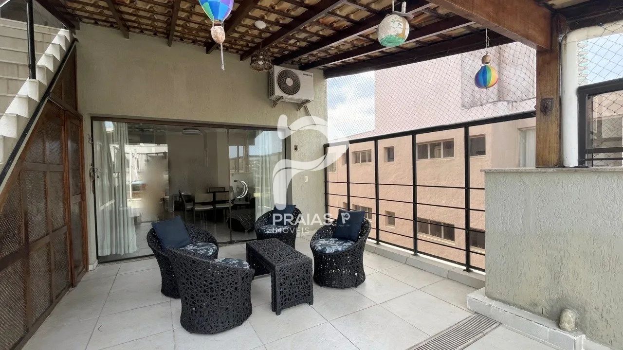 Cobertura com piscina, 3 dormitórios, Enseada, Guarujá - Foto 2