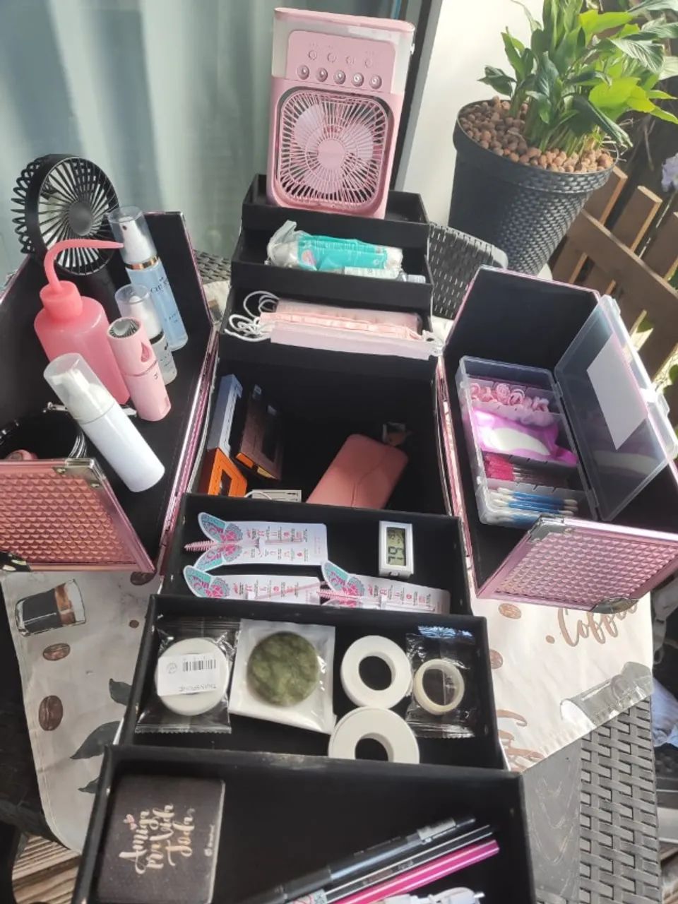 Kit Completo para Extensão de Cílios - Praticamente Novo - Foto 6