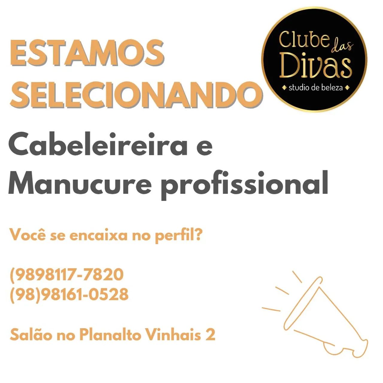Cabeleireira e manicure 