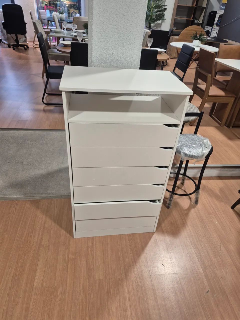 Comoda gaveteiro 100% mdf autlet