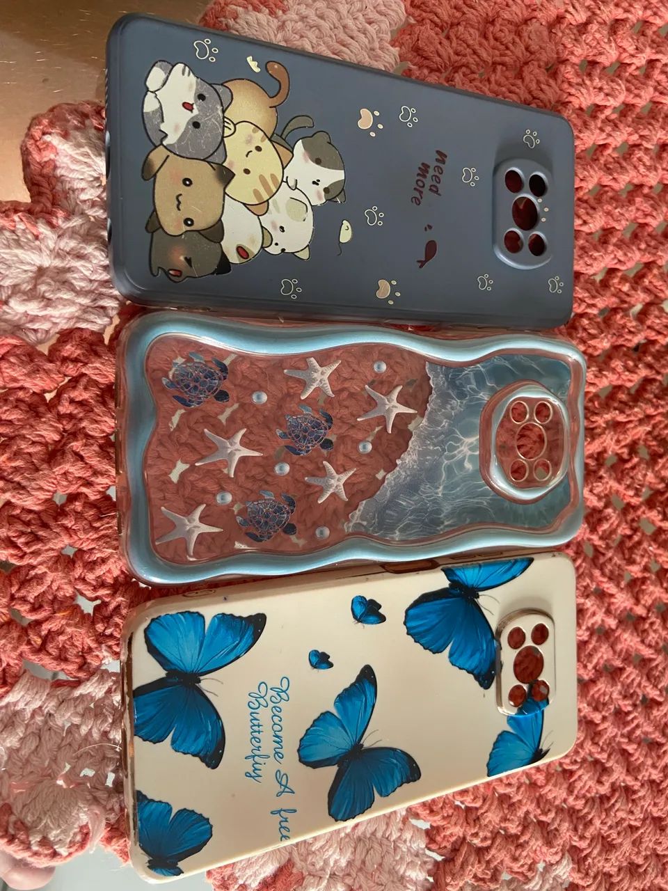 3 Capinhas poco x3 Pro em ótimo estado  - Foto 2