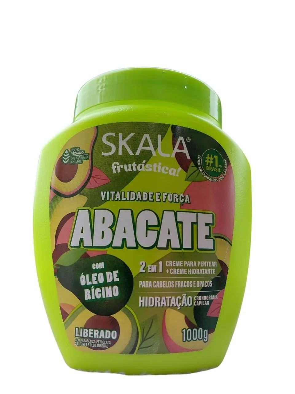  Creme Skala Frutástica Abacate 2em1 1kg 