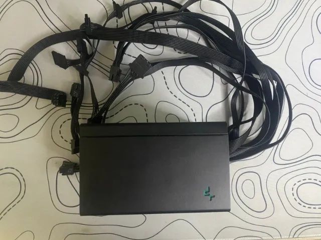 Fonte de 500W Deepcool PK500D 80 plus Bronze (com caixa e cabo de força original) - Foto 3