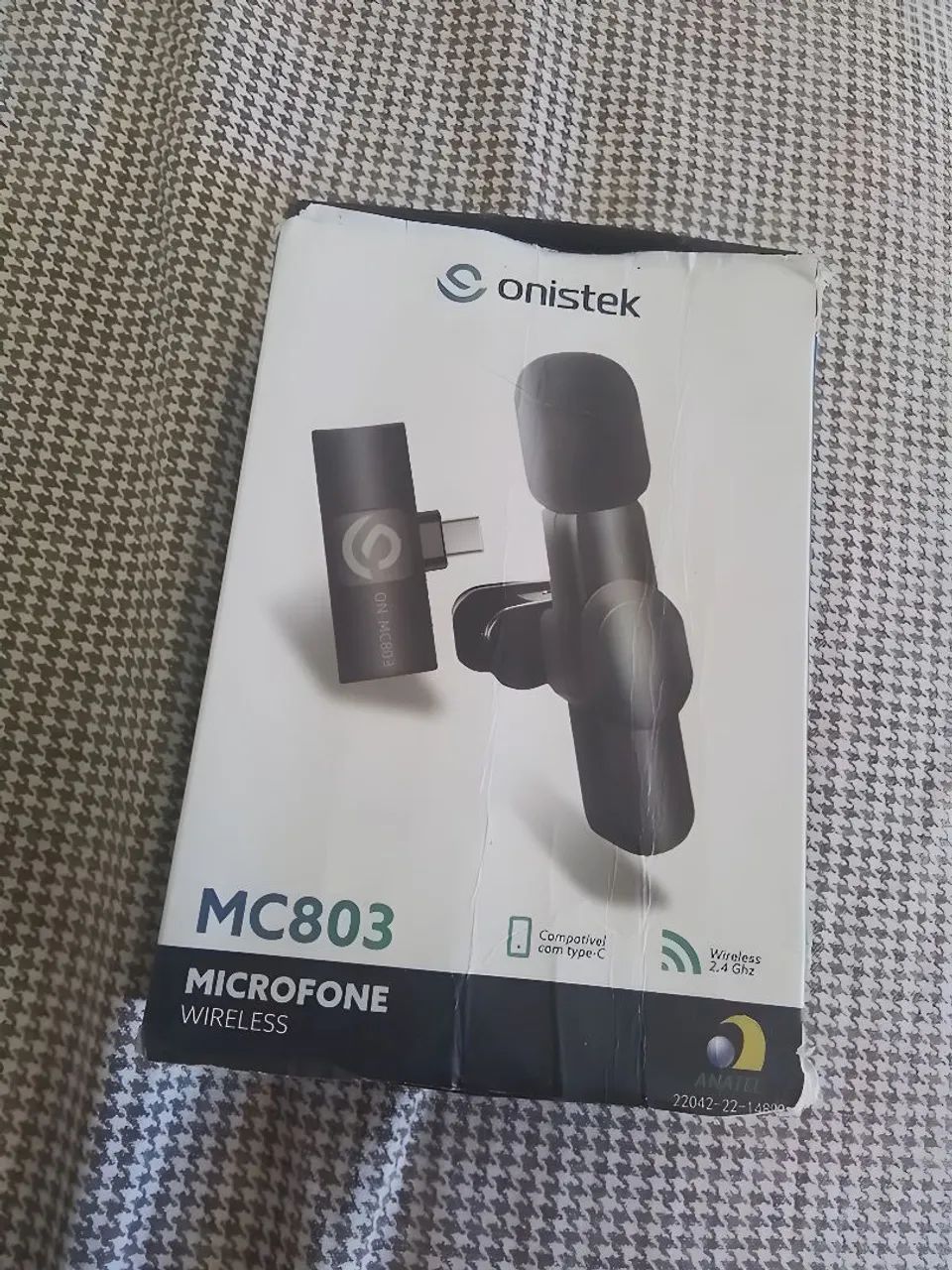 Microfone de Lapela sem fio, Via Bluetooth - Foto 4
