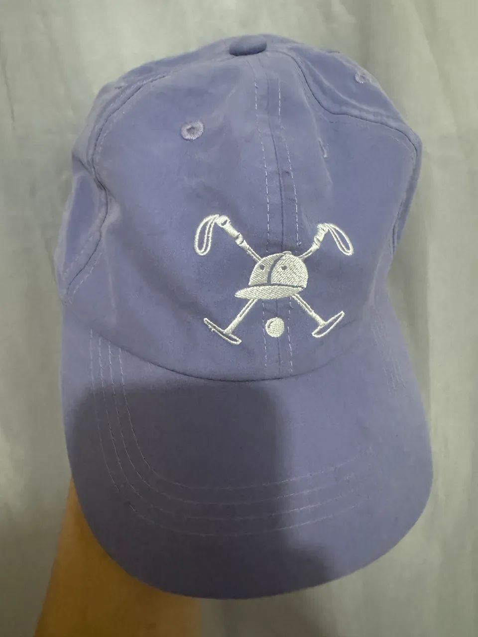 Boné lilás polo play 